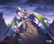 Mythrel - Elvyn Dragon Rider by Firaz Muhamad Rasyid from soraya rasyid bugil