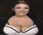 Busty beauty Angela White ( album in comments) from angela white boobs sucked