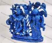 Handcarved Radha Krishna in Lapis Lasuli - The symbol of love, affection, friendship, peace, and compassion. Size 27x20x5 Cm Join me for regular updates at-https://chat.whatsapp.com/LBNCmlsEokFBFpwmrtaqKN .The love of Radha and Krishna is immortal. And th from gauri krishna xxxa deshe sexww বাংল