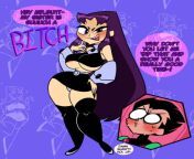 I don&#39;t remember seeing in Teen Titans. from teen titans hentai parody tentacles