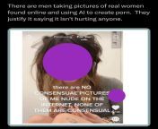 [CW: Non-consenting porn] Porn is getting more and more dangerous on social media, thanks to AI. I want new laws for people who create AI porn because they should go rot in prison. from angelina joly porn videonaika sahara new and