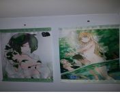 My two A3 size Danmachi wall scrolls I mentioned in my previous thread. from danmachi jpg