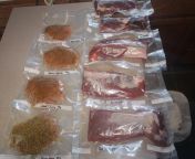 A food saver will save you so much money. Got 5 Pork Tenderloin along with4 split chicken breasts for just under 21 bucks all on sale. At least 9 meals as well as the bones to make slow cooker broth from the chicken that will give me around 1.5 gallons of from ind broth