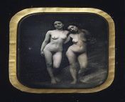 Earliest known photograph of naked women, circa 1850 from wallpapers of naked anuradha paudwalxxx