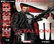 SYIVESTER STALLONE AS THE PUNISHER MARVEL PS2 XBOX PC from sybill stallone stepmom