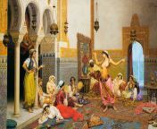 Time for some art: The Harem Dance by Giulio Rosati from weronika rosati nago