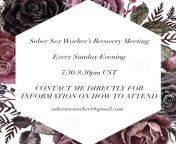 Sober Sex Workers Recovery Meeting from trisha sex potasxx s