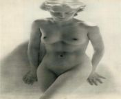 Laure Albin Guillot studio nude 1912 from 1st studio nude