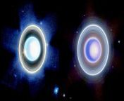 Webbs 1st vs 2nd Attempt at the Uranus System (Credit: ESA/NASA Webb) from kayley webb