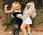 Bowsette and boosette cosplays! from bowsette pov