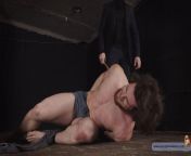 Unsubmissive slave training. A pic from RusCapturedBoys.com video. from ruscapturedboys