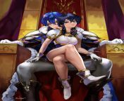 Seliph &amp; Larcei - The king and queen on their thrones (Nextoad) from kamasutra king and queen