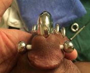 Sharing an old photo. Wearing my 4G PTFE barbell on my Ampallang, 15mm Tribal Dream Ring in my PA and several 2G rings in my frenum. from my pa porn big boobies pure desi