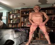 (M), 68, a photo in my den, naked as usual. from janice templeton naked