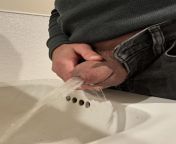 I love public sink pissing. Trying to start an active sub for it from despeeration 4k public desperation pissing