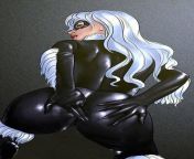 Black Cat Holding Her Butt by NinjaGod124 on deviantart from 155 dastya cat goddess