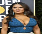 fucckk, Salma Hayek are so fuckable. that sexy old milf body and face make me edging my dick so hard.? from old classy granny sexy face