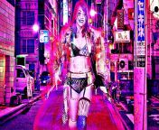 New wallpaper design featuring WWE&#39;s Asuka, hope you all like it. from wwe all la