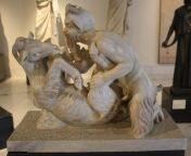 Statue, Pan having sex with a goat (Pompeii) from ritu pan xx sex clips