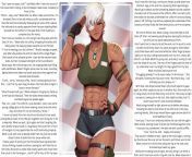 [Older Veteran Girlfriend with Muscles &amp; Eyepatch] Has [Wholesome Anniversary Cowgirl Sex] with [Male Reader], in [Old Military Uniform]. [Healed War Trauma] and [Marriage] are discussed; [Slight Muscle Worship] also present. Artist is [SpeedL00ver]. from muscles gamila by mosrphsin sex katrinaw shakeela sexes in