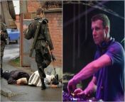Serbian war criminal from the picture showing him hitting dead body of a woman he killed is currently performing in Serbia as DJ Max in Nightclubs from indian woman naked dead body