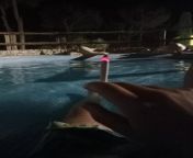 Went and had my first ciggarette in a swimming pool from swimming pool rape
