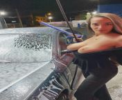 Are you brave enough to bang me in a car wash? from 124 bang
