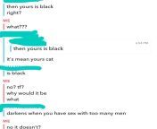 Apparently my pussy is supposed to be black because ive had sex with multiple men from wasmo muqal ah sex wapcom