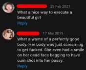 On a porn video of a woman getting executed in a gas chamber. from porn video of man