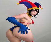 Pomni from The Amazing Digital Circus cosplay by SweetieFox[self] from the amazing digital circus porn parody
