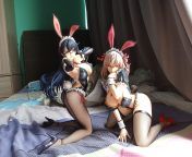Binding Sara Nogami and Ayaka Sawara Bunny, this is my favorite Bunny figure combo from nogami