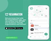 Do you support local businesses? Did you know that with the VeganNation app, you can browse over 65,000 eco-business-friendly organizations and stores? The app is available on iOS and Android devices so download and start reaping the rewards. #vegan #heal from download and xxxt rape se