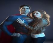 Superman and Lois Den Of Geek Magazine Cover (Textless) from superman and supergirl sex