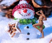 Christmas nude from na sharma nude