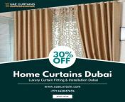 Home Curtains Dubai- Luxury Curtain Fitting &amp; Installation Dubai from dg khan balochi bal dubai