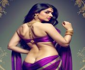 A subtle way to seduce - an ass crack in a saree from aunty saree to seduce uncle