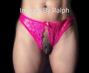Tershia in crotch less panties from black photos