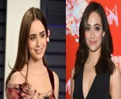 Lily Collins vs Emmy Rossum. Pick one to have sex with. Also pick one who&#39;d give you a blowjob from 80 old anti fan bhabhi sex with neighboor butttrahison 2actress simran
