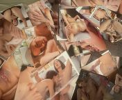 Printed over 150 pics of porn to hang all over my room from cumonprintedpics printed cum