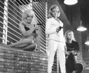 Shirley Eaton, Honor Blackman, and Tania Mallet for 1964s GOLDFINGER. from www and tania