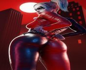 [M4F/Futa] Harley Quinn adopted a son after stopping her criminal ways. But when she finds her son jerking off to femdom and harley Quinn cosplayers on his 21st birthday, she decides that she can whoop out the Harley Quinn costume one last time to put her from harley quinn futa