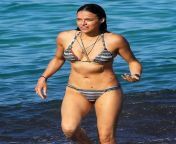 Michelle Rodriguez from michelle rodriguez flashes her nude tits 038 butt in tulum 17