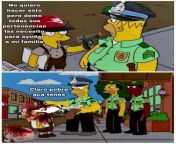 Argentinos haciendo memes turbios de los Simpson, no importa cuando leas esto from los simpson comics ponrnd