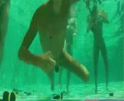 Underwater from underwater touch