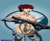 Spartan 087-Kelly. Even partially nude, she&#39;s still combat ready from pimpandhost com 000 087