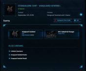 [WTS]STANDALONE SHIP - VANGUARD SENTINEL - (standalone) ALSO CONTAINS Lifetime Insurance, Vanguard Sentinel Poster, Vanguard Sentinel Model in the game &#34;Star Citizen&#34;. &#36;255 USD from cardfight vanguard dimension