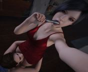 Ada and Jill (MissAlly) [Resident Evil] from ada wong and chris redfield resident evil animated hentai 3d cgi gif jpg