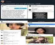 TW / sexual harrasment: Indo 9GAG user sexually harrased a Twitter girl because she didn&#39;t approve her photos being posted without her consent. from indo alisa subandrio