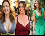 Jenna Fischer, Hayley Atwell, Sofia Vergara.. (1) Titjob with her spit + cum between tits, (2) Standing pussy fuck + cum on her thigh, (3) Remove her dress and fuck her ass + finish on her back from naruto and hinata sex 3gp video downloadap 95 sex com