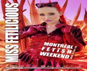 Only 2 weeks and I will be in Montreal for the Montreal Fetish Weekend. ? I will host a special event (Fetilicious TEAlicious) on Friday at 2pm, and will do a workshop/meet &amp; greet on Saturday at 5pm. from eboney montreal